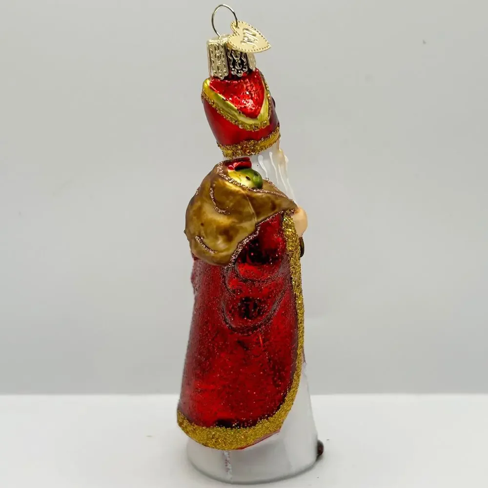 Old World Christmas ornament shown